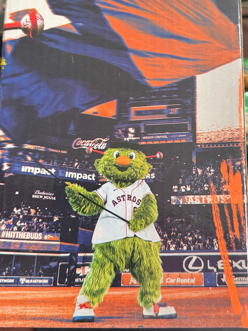 Houston Astros  Mascot “ORBIT - Belly Bobblehead “ Figurine   New in Box